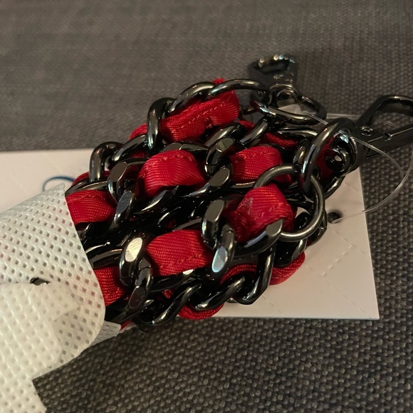 Lug Metal Chain Strap Classic - Poppy Red - Picture 3 of 5